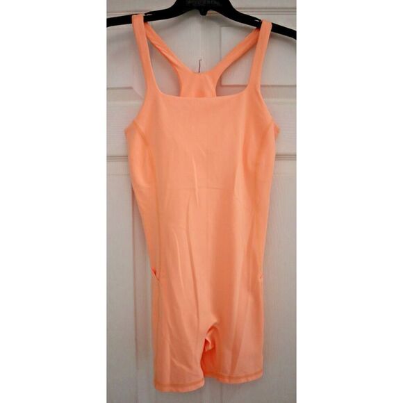 FP Movement OB1980390 Womens Sz S Coral/Orange Never Better One Piece Runsie - Picture 1 of 11